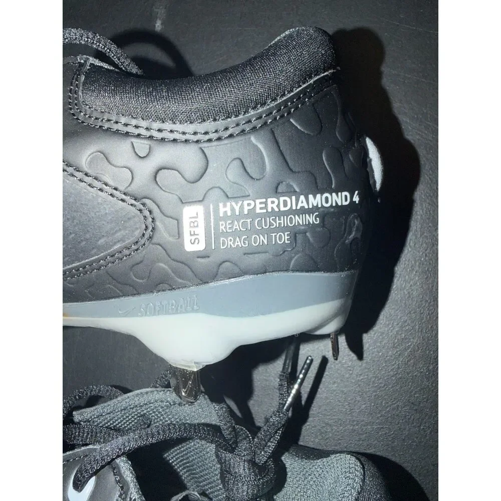 Nike Hyperdiamond 4 Softball Cleats Womens Size 7 NWOB
